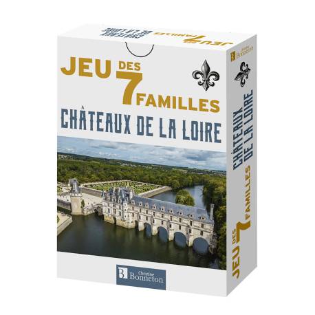 JEU DES 7 FAMILLES CHATEAUX DE LA LOIRE