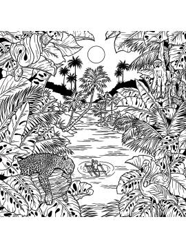 NATURE & LIBERTE COLORIAGE ADULTE