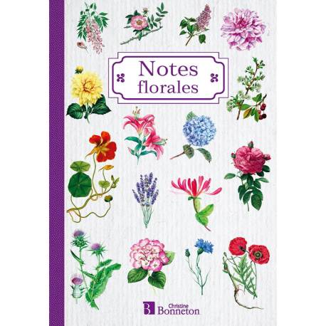 NOTES FLORALES PETIT CARNET DE NOTES