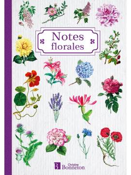 NOTES FLORALES CARNET DE NOTES