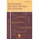 NOMS LIEUX CEVENNES (DICT)