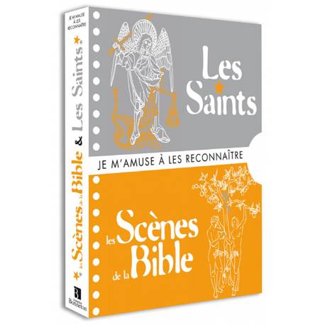 COFFRET 2 VOL LES SAINTS ET LES SCENES DE LA BIBLE